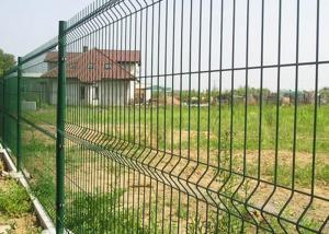 Wholesale 3D Curved Garden Mesh Fencing Square Post With 2.0-6.0mm Wire Gauge from china suppliers