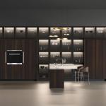 Kitchen Furniture Luxury Wooden Wall Hanging Smart Custom Home Modular Kitchen
