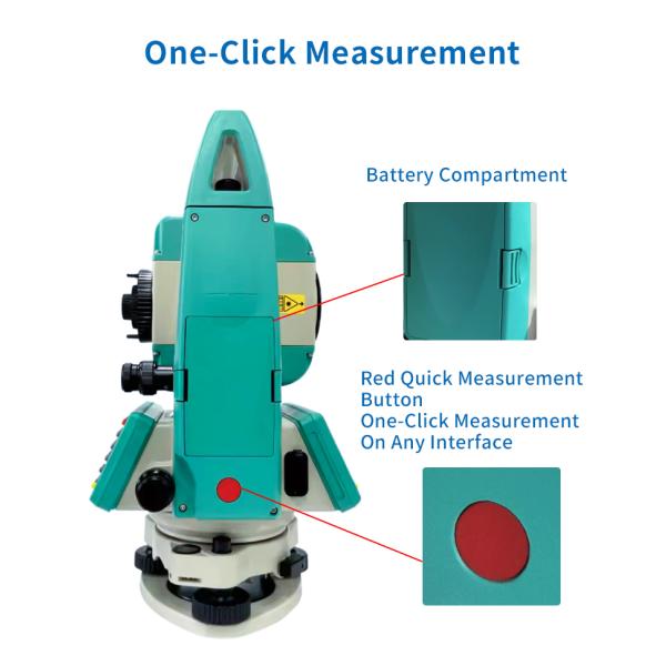 Ruide RTS-822R10 RQS Total Station 2" Accuracy Surveying Equipment