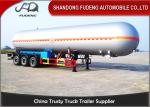 40 / 50 / 60 CBM LPG Tank Trailer Leaf Spring Suspension Carbon Steel Material