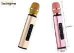 32GB Micro SD Card Bluetooth Speaker 2000Ah Battery 4 In 1 Karaoke Microphone