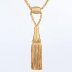 Kitchen Curtain Track Accessories Hanging Ball Polyester Tassel Curtain Binding