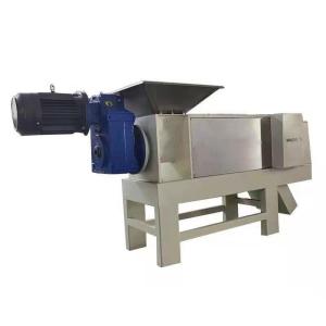 Wholesale 800 kg Engine Powered Food Residue Dewatering Machine with Fine Sieve and Screw Press from china suppliers