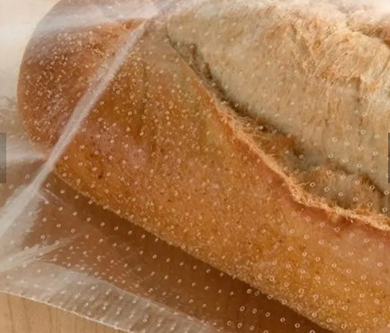 Perforated Fresh Vegetable Plastic Packaging Bags Plastic Bread Bag Wicket Recycle