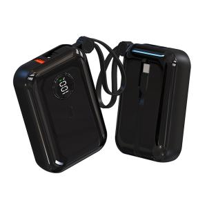 Wholesale PD power bank 10000mAh Portable Charger with PD20W Charging 21700 battery from china suppliers