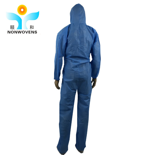Polypropylene Disposable Protective Wear , OEM Non Woven Coverall Disposable