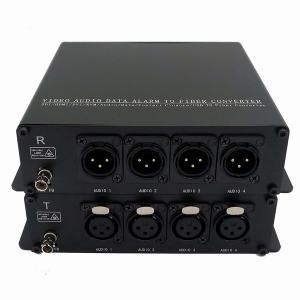 Wholesale Black Audio to Fiber Converter Suitable for Humidity 10-90% Non-condensing Environments from china suppliers