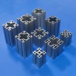45x45 U Shaped Aluminum Extrusion Profiles For Windows And Doors Frame