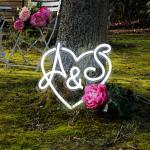 3mm Acrylic Rohs Neon Lighted Sign 20cm Silicone Led Flex Neon Light