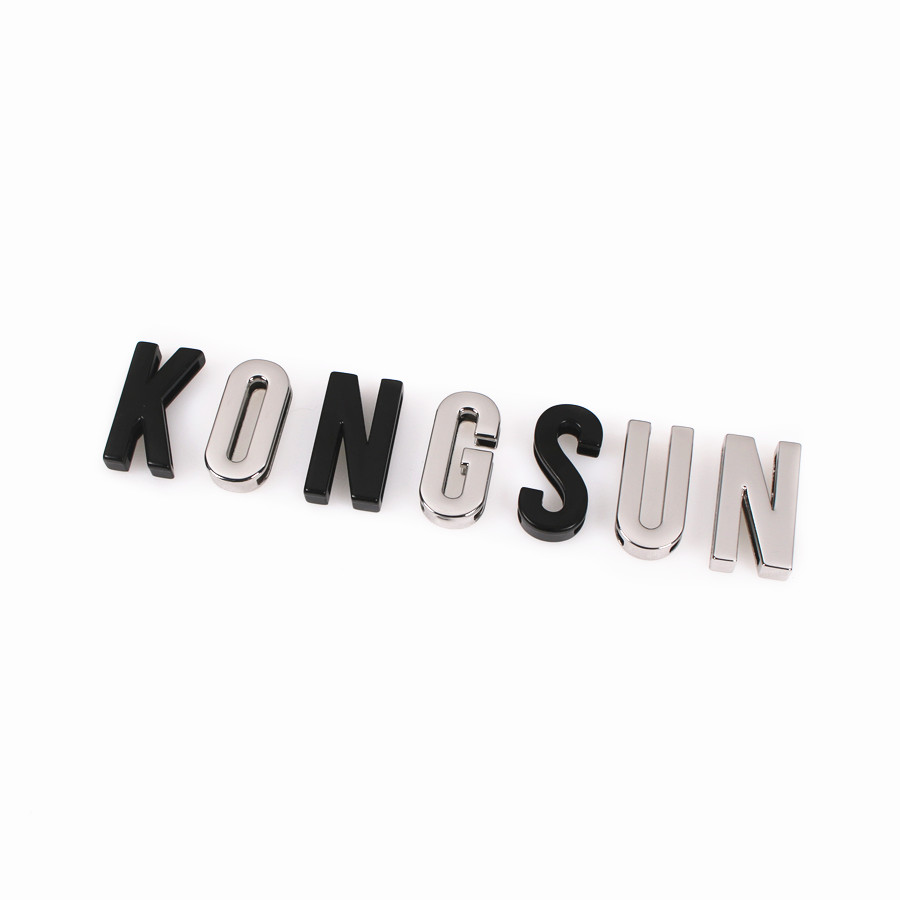 Letter Charms Buckle 19mm/25mm Zinc Alloy Metal A-Z Alphabet Slide Buckle Accessories Wholesale