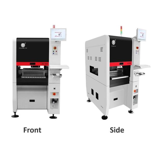 Medium SMT Production Line , 6 heads TC06 Semi-auto PCB Assembly PCBA Manufacturing