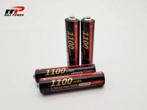 Wholesale MSDS 1.5V AAA 500mAh Lithium Ion Rechargeable Batteries from china suppliers