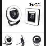 3000LM Auxiliary Round Amber Fog Lights For Off Road 4x4 Bumper Truck