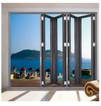 Residential Project Must-Have Aluminum Bi-Fold Doors With Triplex Glass Upgrade