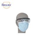 Ce Certificated Double Anti-Fog Clip on Medical Hospital 2.76" Disposable Side