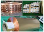 Color Uniformity Copper Flashing Rolls , ISO RA Annealed Soft Copper Foil