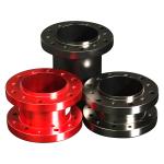 50mm Black Aluminum Steering Wheel Adapter / Universal Steering Wheel Hub