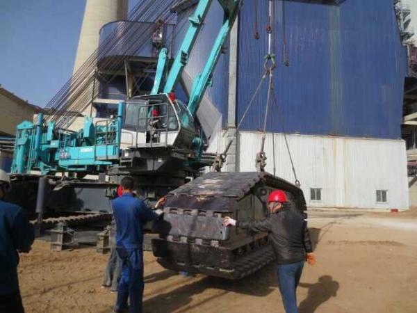 Quality P&amp;H 400T used crawler crane with good running quality for sale