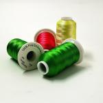 High Color Fastness 6000M 75D/2 Embroidery Polyester Thread For Embroidery
