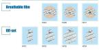35mm 30mm 22mm Holter Ecg Stickers Disposable Ecg Leads For Stress Test