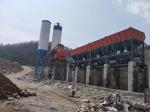 50m3/H Small Dry Stationary Ready Mix Compact Concrete Batching Plant Automatic