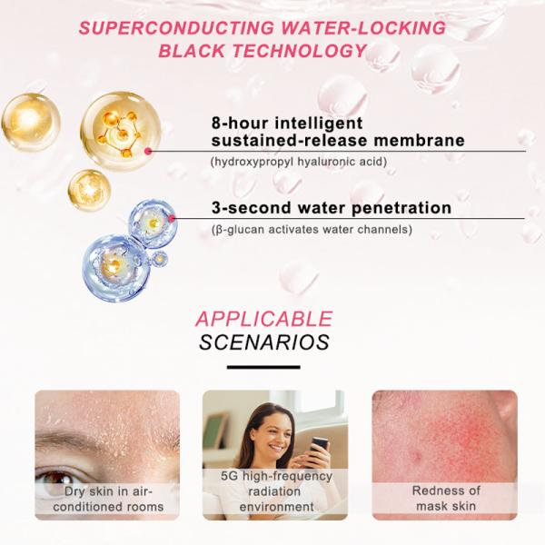 Face Hydrating Moisturizer Collagen Jelly Cream Bionic Barrier Anti Oxidation Brightening