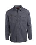Flap Suit Anti Static Fabric Gray Jacket Work Clothes
