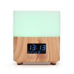 Household Wood Grain 300ML Essential Oil Diffuser Alarm Clock