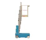 6m Compact Electric Aluminum Vertical Mast Lift Single Mast Aerial Work Platform