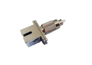 Wholesale Female To FC Male Hybrid Fiber Optic Network Adapter Singlemode Metal Simplex / Duplex SC from china suppliers