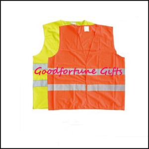 Wholesale High Visibility Orange Safety Vest Fluorescent Reflective For Cycling And Traffic Controllers from china suppliers