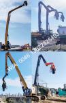 20 Ton 30 Ton 85ton Excavator Pile Driving Arm piling attachment Boom