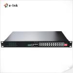 Rackmount PoE Switch 24 Port 10 / 100 / 1000T+ 4 Port 1000X 802.3at