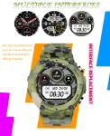 Outdoor Q998K Waterproof Blood Pressure Band Watch IP68 Waterproof 600Mah