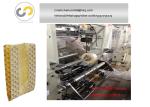Eco friendly sandwich bread kraft paper bag making machine with pp window