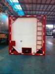 Carbon steel Q345 20ft Large Liquid Tank Container ISO For Chemical