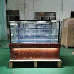 3 Layer Cake Display Refrigerator Stainless Steel Base Display Fridge For Bakery
