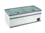 Refrigerated Display Supermarket Island Freezer For Bread European Style