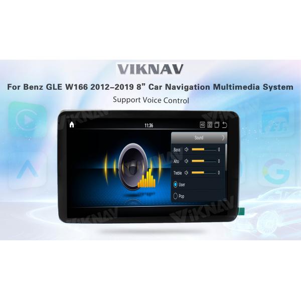 ViknavCar Radio For Mercedes Benz GLE GLS GL ML W166 X166 2012-2019 Vertical Screen HD LCD Touch Screen(NTG5.0)