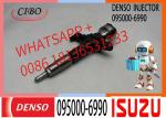 4JK1 Diesel Common Rail Fuel Injector 8-98011605-1 095000-6990 095000-6991