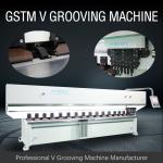 Heavy Duty V Groover Machine For Cupboard Making Machine Hydraulic Press