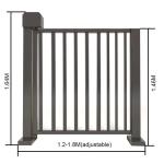 Indoor Outdoor Access Control Barrier Gate Motor 24V DC 5 Million Operating Life