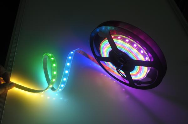 RGB Flexible Individually LED Strip Light WS2813 Non-waterproof IP30 16.4FT 5M