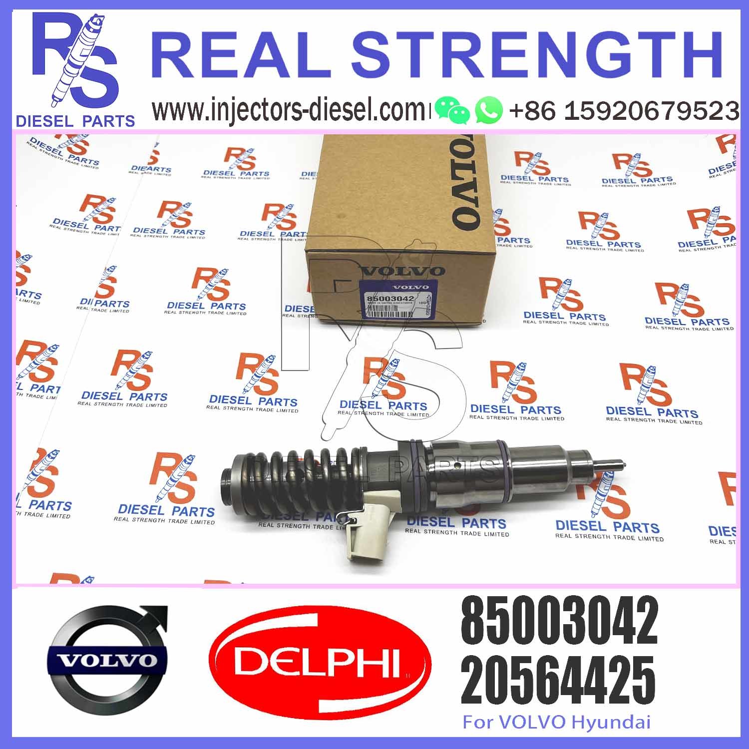 Diesel Engine Fuel System Electronical Injector Unit 21028880 21582096 21644598 85003042 85003949 85009949
