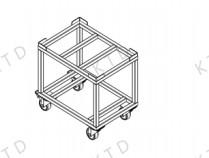 Wholesale KUTED Transport Trolley II 80kg Load Capacity with Square Tube SUS 304 201 from china suppliers