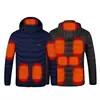2022 Winter Puffer Coats Custom Waterproof USB Electrical Heated Jacket Men′s