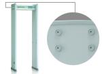 Silver Grey MD Metal Detector Metal Detector Walk Through 200 Sensitivity