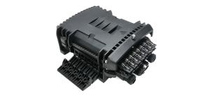 Wholesale IP68 16 Ports Fiber Optic Distribution Box 96Cores 1x16 Splitter Splice Closure SC PP from china suppliers