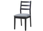 ISO9001 Dark Gray Upholstered Dining Chairs