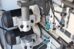 EVA Bevelled Wood Edge Bander Machine With Two Upside Glue Pot 23.5kw